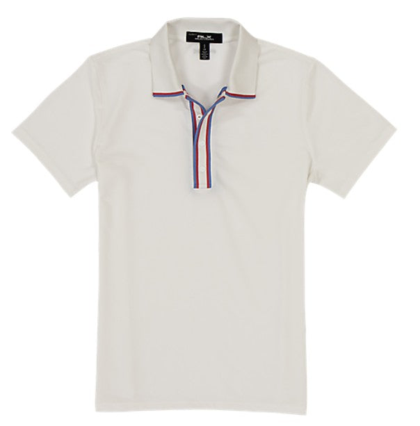 Ralph Lauren RLX Tour Pique Val Short Sleeve W/ 4 BUTTON PLACKET (Multiple Colors)
