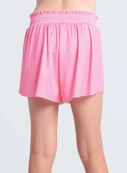 Lucky in Love Youth Checkmate Short (Multiple Colors)