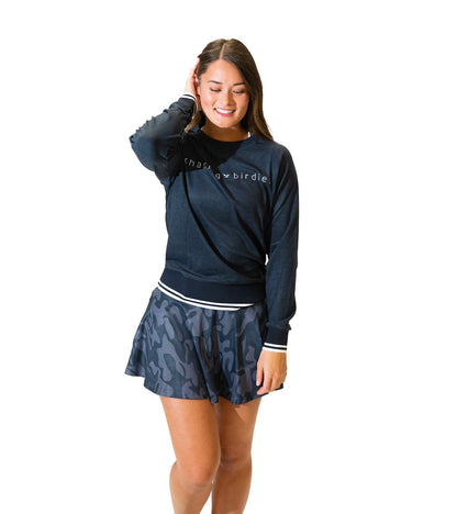 CALLIOPE GOLF Chasing Birdies Varsity Sweatshirt (Multiple Colors)