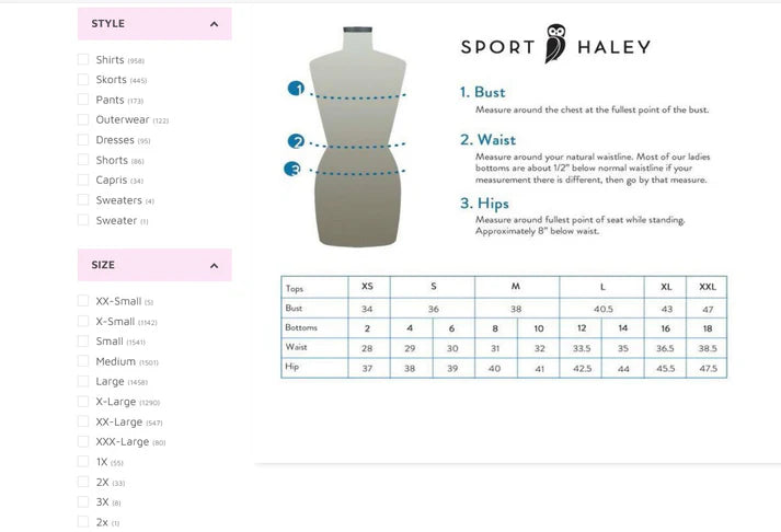 SPORT HALEY ST. SIMONS Tempo Long Sleeve (Multiple Colors)