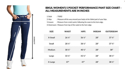 IBKUL Solid Knit Ankle Pants 28" (Multiple Colors)