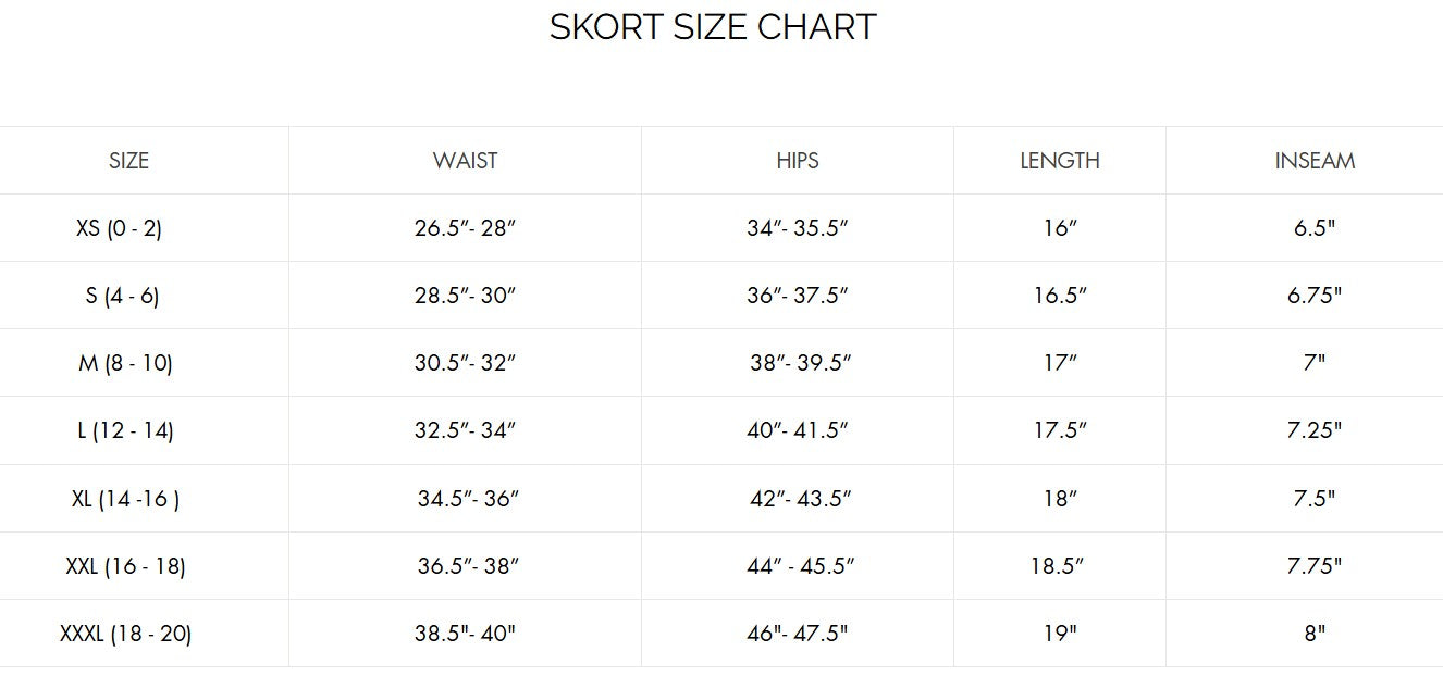 Skort Obsession - Skort in the USA 17"