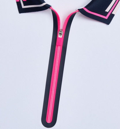 G/FORE APPAREL RIB COLLAR TECH PIQUÉ SLEEVELESS POLO