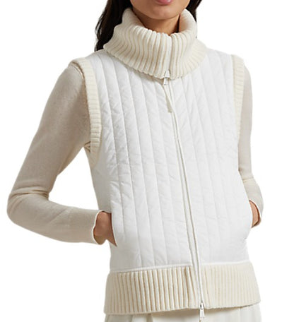 Ralph Lauren RLX WOOL BLEND FULL-ZIP SWEATER VEST (Multiple Colors)
