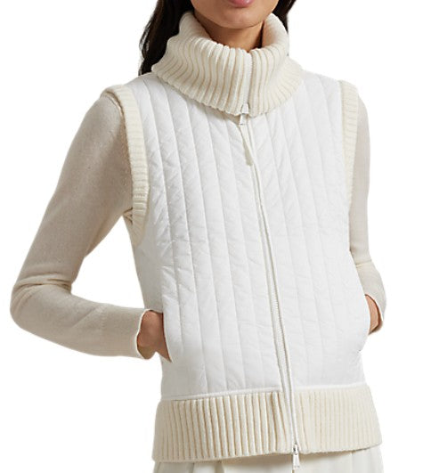 Ralph Lauren RLX WOOL BLEND FULL-ZIP SWEATER VEST (Multiple Colors)