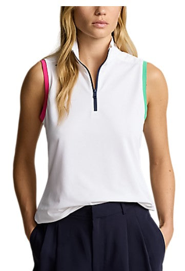 Ralph Lauren RLX Air Tech Pique Sleeveless Top (Multiple Colors)