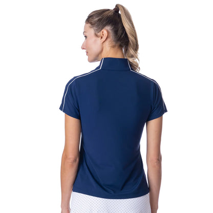 Belyn Key GLACIER FALLS Mock Piper Short Sleeve