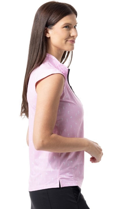 SanSoleil SOLCOOL SLEEVELESS MOCK (MULTIPLE PRINTS)