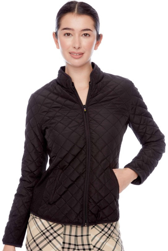 SWING CONTROL SOLID QUILTED/RIB JACKET (MULTIPLE COLORS)