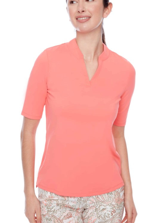 Swing Control INFINITY CONTRAST VELOCITY SHORT SLEEVE POLO (MULTIPLE COLORS)