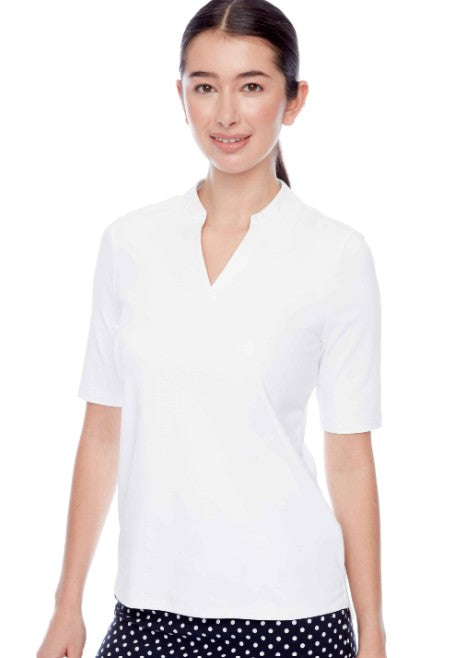 Swing Control INFINITY CONTRAST VELOCITY SHORT SLEEVE POLO (MULTIPLE COLORS)