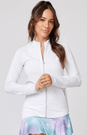 Sofibella UV Staples Jacket w Mesh Inserts (Multiple Colors)