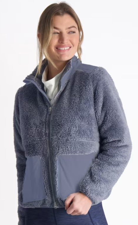 ZERO RESTRICTION STEVIE SHERPA JACKET (MULTIPLE COLORS)