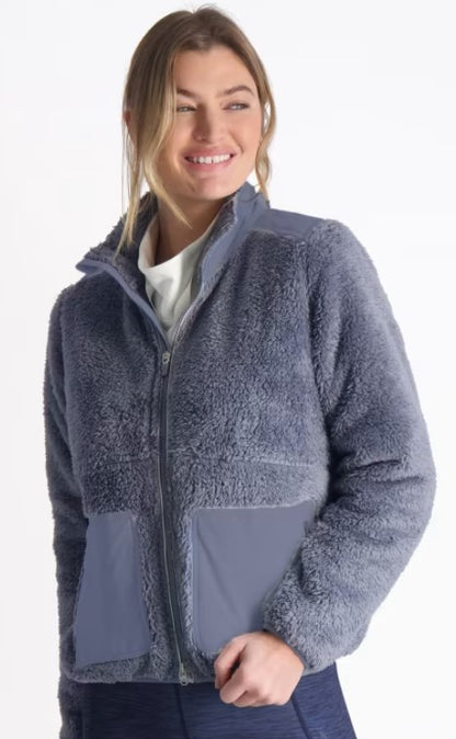 ZERO RESTRICTION STEVIE SHERPA JACKET (MULTIPLE COLORS)