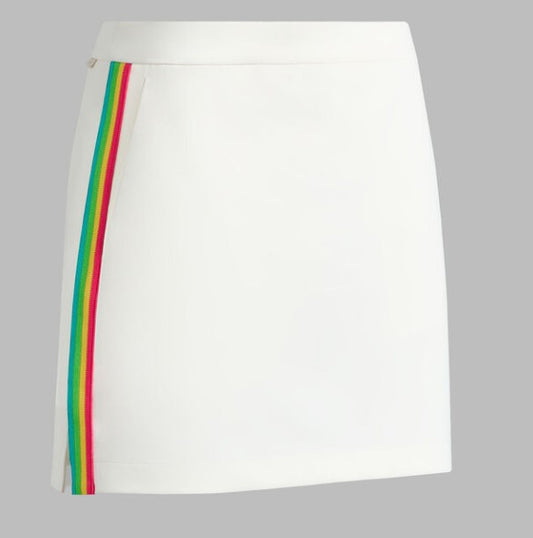 G/FORE APPAREL STRETCH PERFORMANCE TWILL SKORT 16"
