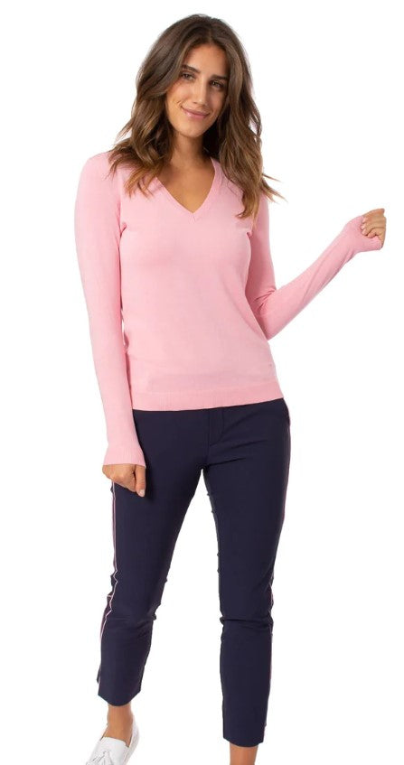 Golftini Stretch V-Neck Sweater (Multiple Colors)