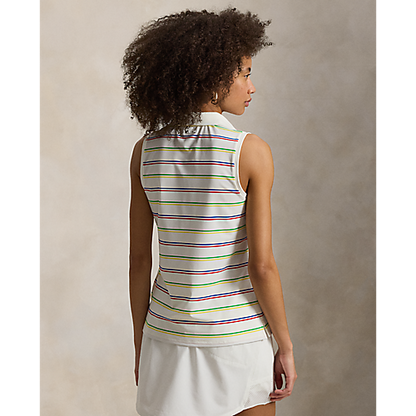 Ralph Lauren RLX SLEEVELESS YARN-DYED LIGHTWEIGHT AIRFLOW POLO