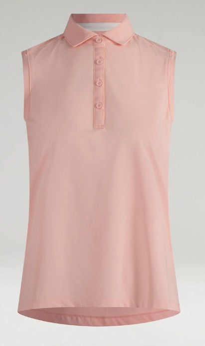 ZERO RESTRICTION SUMMER SLEEVELESS POLO (MULTIPLE COLORS)