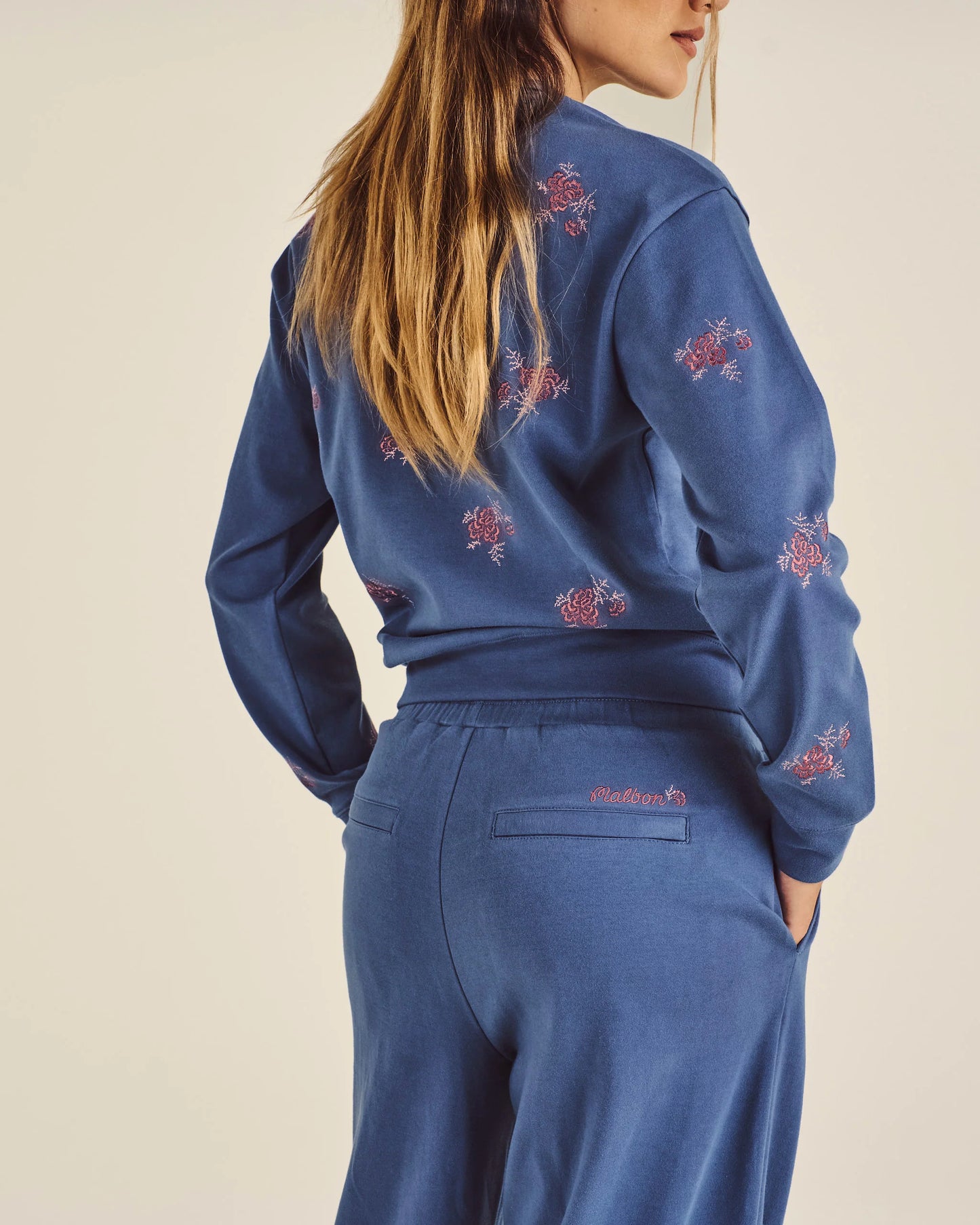 Malbon ADELINE BLOSSOM SWEATPANT
