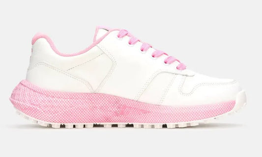 Duca Del Cosma Saturnia in White/Pink