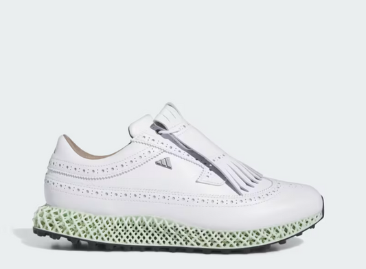 Adidas MC87 Adicross 4D Spikeless Golf Shoes - Cloud White / Iron Metallic / Core Black