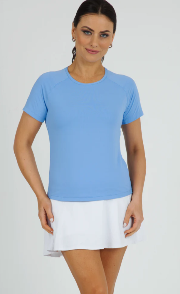 IBKUL Short Sleeve Crew Neck Top (Multiple Colors)