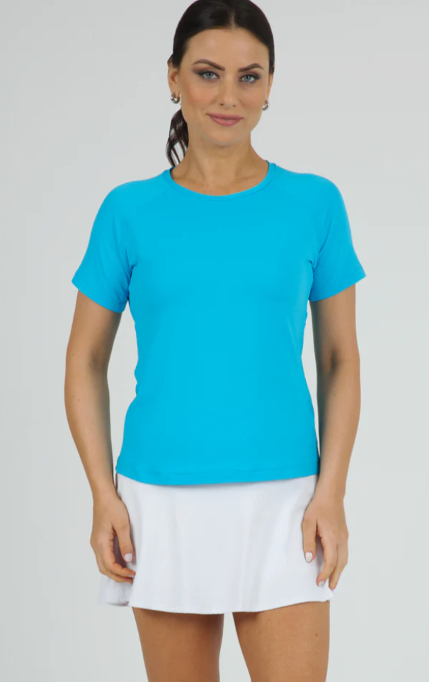 IBKUL Short Sleeve Crew Neck Top (Multiple Colors)