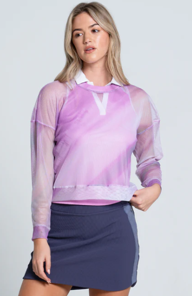 Lucky in Love Mystic Petal Pink Mystic Petal Long Sleeve Top