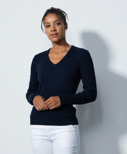 Daily Sports Delta Autumn Winter Cable Knit Sweater (Multiple Colors)