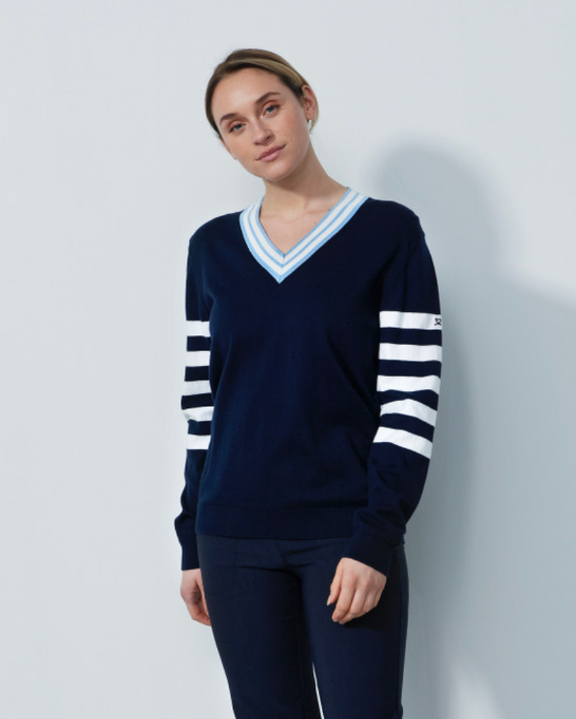 Daily Sports Delta Autumn Winter Lima V-Neck Sweater