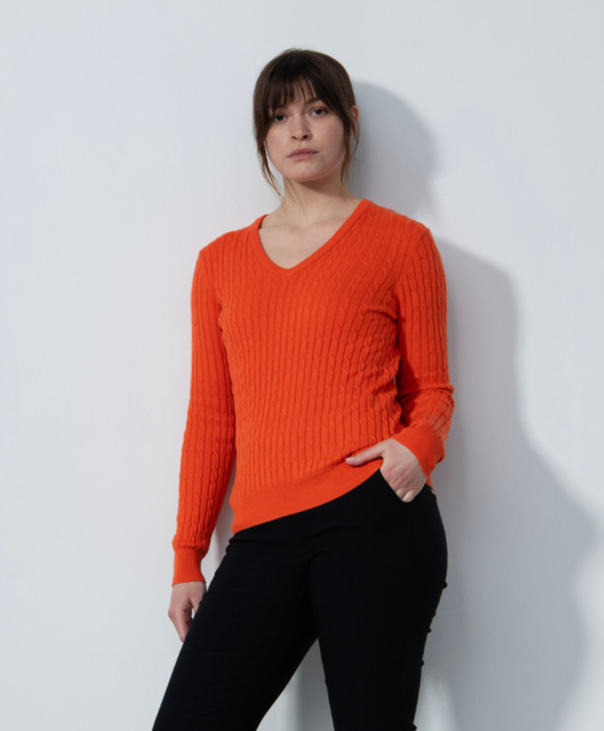 Daily Sports Delta Autumn Winter Cable Knit Sweater (Multiple Colors)