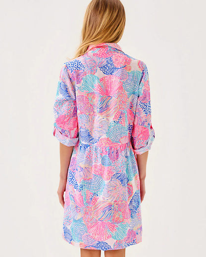 LILLY PULITZER Shaela 3/4 Sleeve Dress 37"