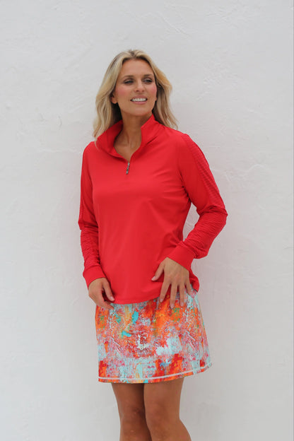 FAMARA Long Sleeve Golf Shirt (Multiple Colors) NEW COLORS