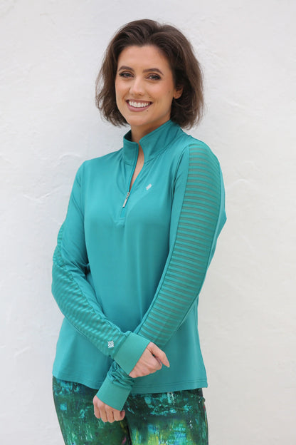 FAMARA Long Sleeve Golf Shirt (Multiple Colors) NEW COLORS