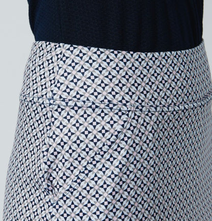 Daily Sports Mosaic Sheermotion Print Skort 20"