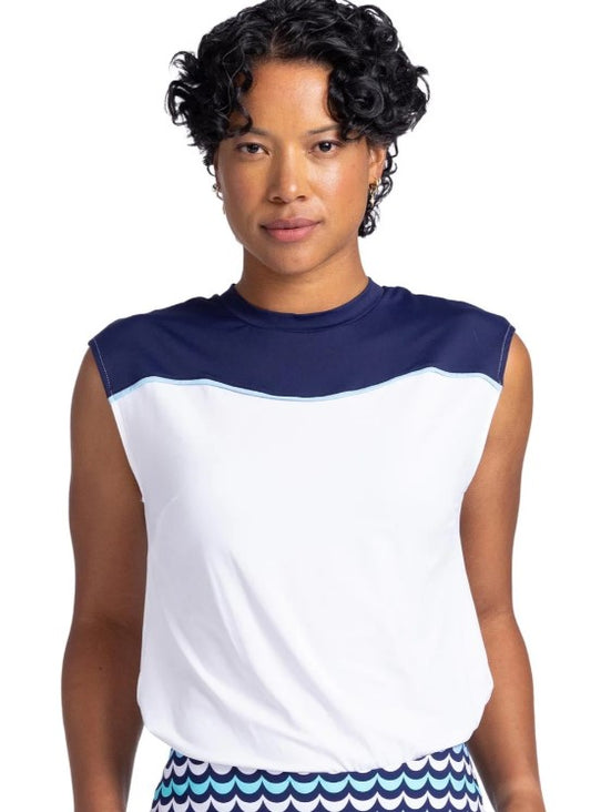 KINONA RESORT Shoulder Season Sleeveless Golf Top