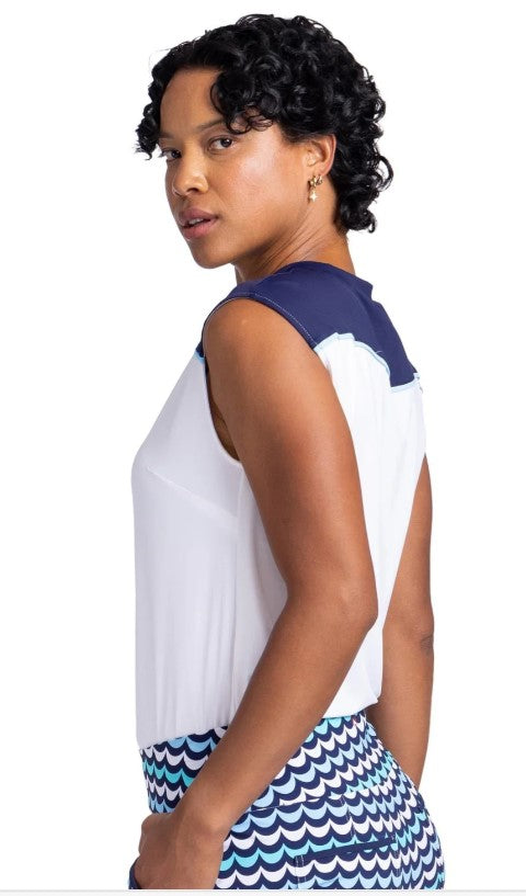 KINONA RESORT Shoulder Season Sleeveless Golf Top