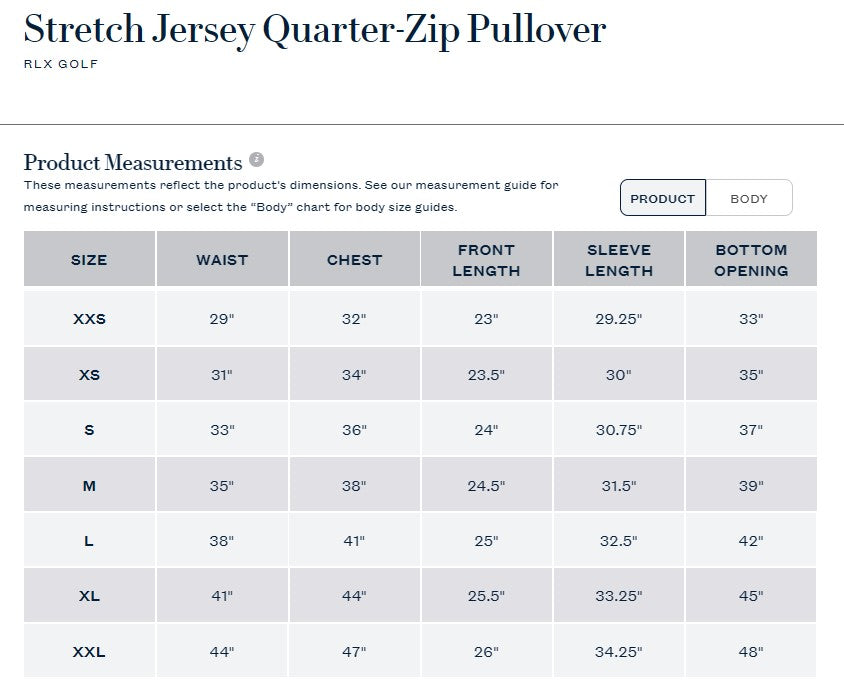 Ralph Lauren Stretch Jersey Quarter-Zip Long Sleeve Pullover