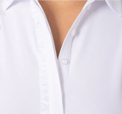 Golftini Sleeveless Ruffle Stretch Polo (Multiple Colors)