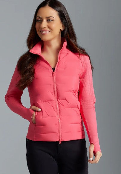 IBKUL Solid Puff Jacket (Multiple Colors)