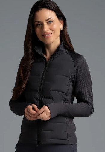 IBKUL Solid Puff Jacket (Multiple Colors)