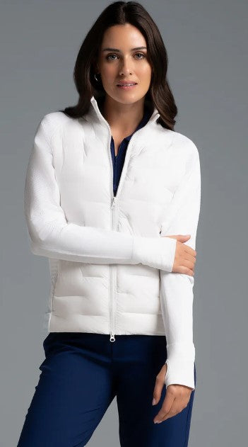 IBKUL Solid Puff Jacket (Multiple Colors)