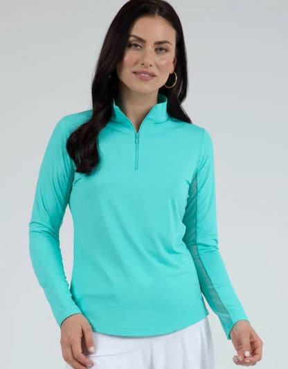 IBKUL Long Sleeve Mock Neck (Multiple Colors)