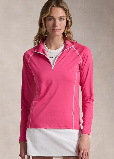 Ralph Lauren RLX Stretch Jersey Quarter-Zip Pullover Long Sleeve (Multiple Colors)