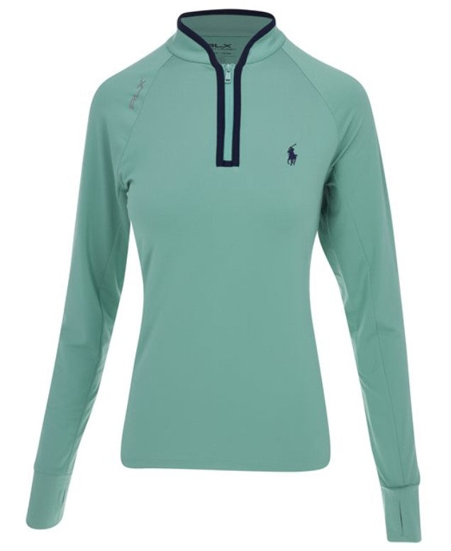 Ralph Lauren RLX Stretch Jersey Quarter-Zip Long Sleeve Pullover (Multiple Colors)