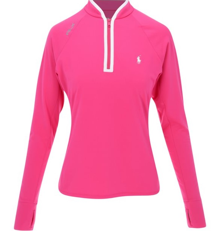 Ralph Lauren RLX Stretch Jersey Quarter-Zip Long Sleeve Pullover (Multiple Colors)