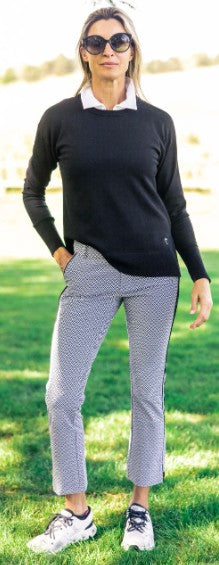 Golftini Stretch Print Ankle Pant 27" (Multiple Colors)