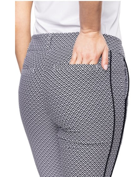 Golftini Stretch Print Ankle Pant 27" (Multiple Colors)