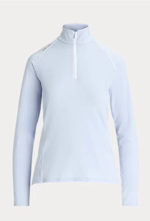 Ralph Lauren Stretch Jersey Quarter-Zip Long Sleeve Pullover (Multiple Colors)