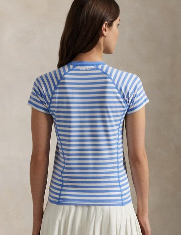 Ralph Lauren RLX Striped Stretch Short Sleeve Jersey